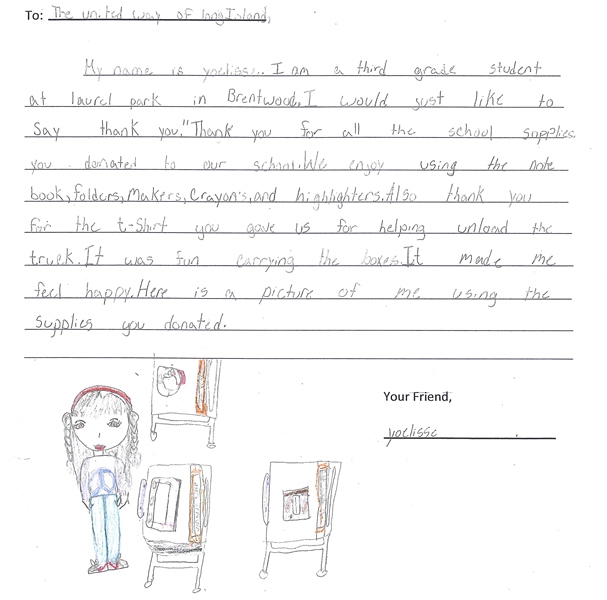 Stuff-A-Bus Letter Yoelissa