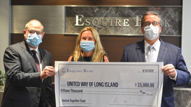 Esquire Bank check presentation